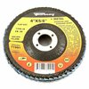 Forney Flap Disc, Type 29, 4 in x 5/8 in, ZA36 71991
